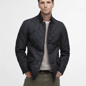 Barbour - Lutz Quilted men’s Jacket- Black size medium